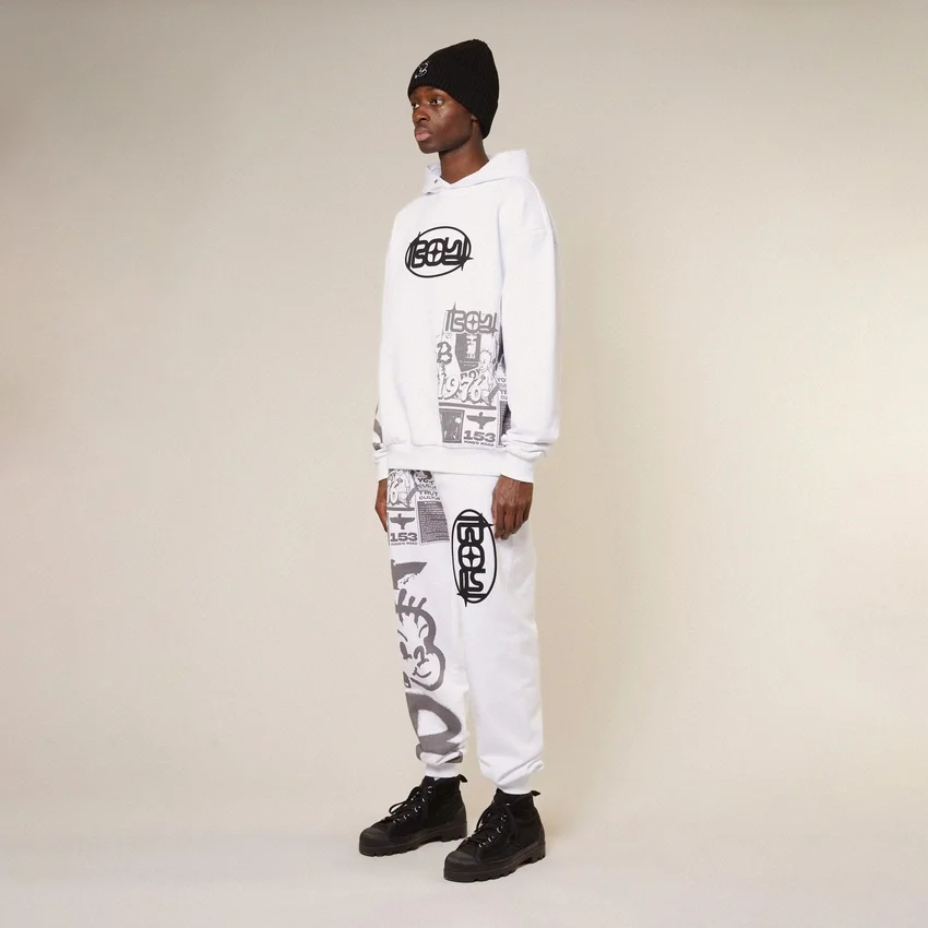 Sudadera con capucha «Kings Road Graffiti»