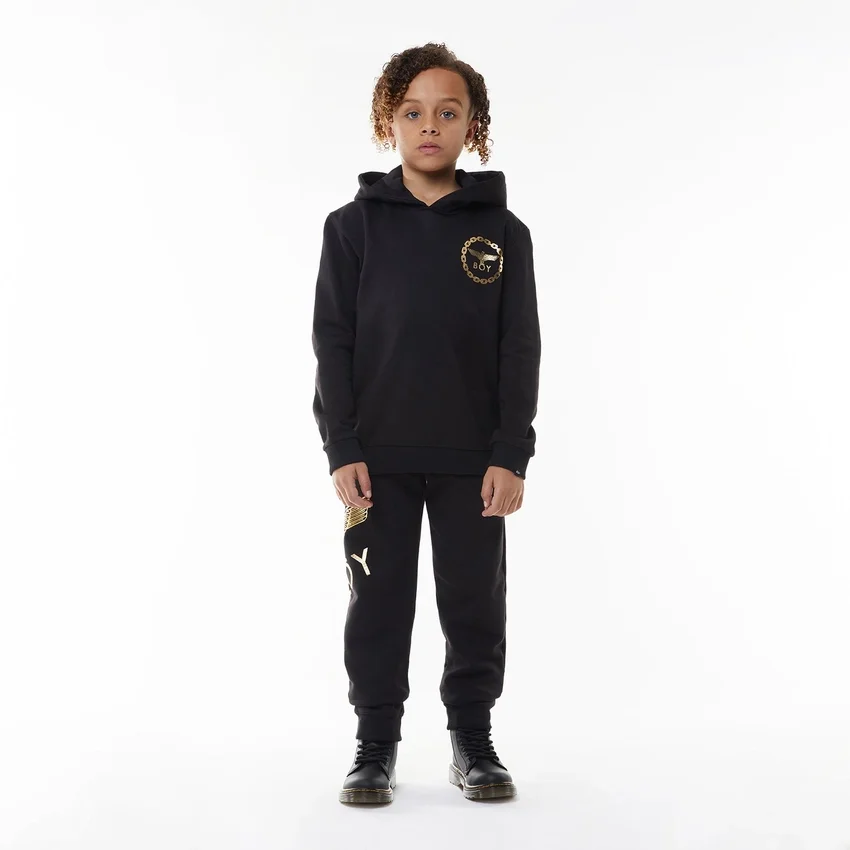 Sudadera con capucha para niños «BOY Eagle Backprint»