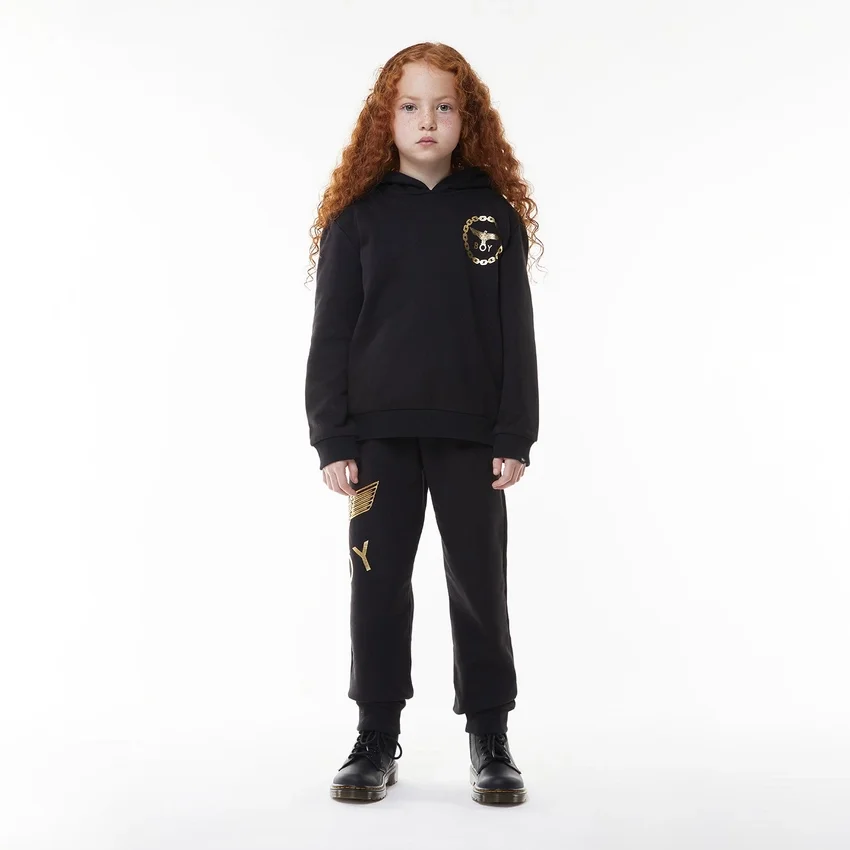 Sudadera con capucha para niños «BOY Eagle Backprint»