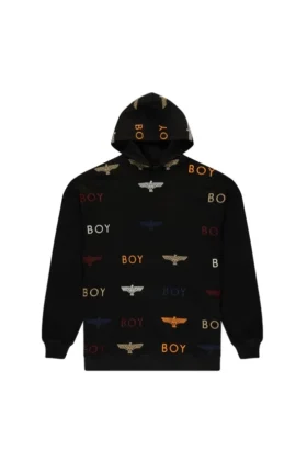 Sudadera con capucha y bordado Boy Mania