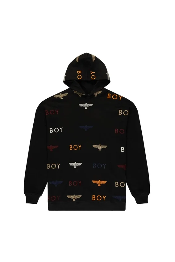 Sudadera con capucha y bordado Boy Mania