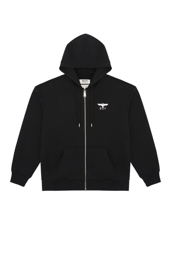 Sudadera con capucha y logotipo de BOY