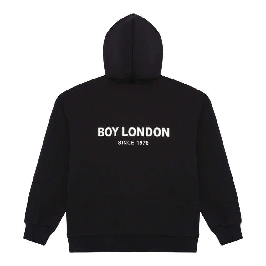 Sudadera con capucha y logotipo de BOY