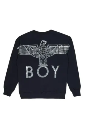 Sudadera con estampado trasero de BOY Eagle