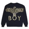 Sudadera con estampado trasero de BOY Eagle