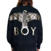 Sudadera con estampado trasero de BOY Eagle