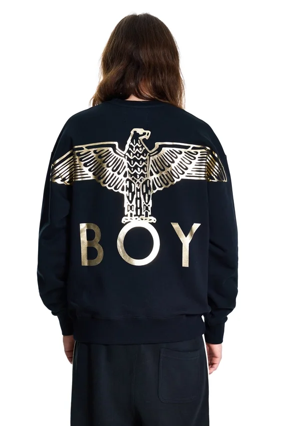 Sudadera con estampado trasero de BOY Eagle