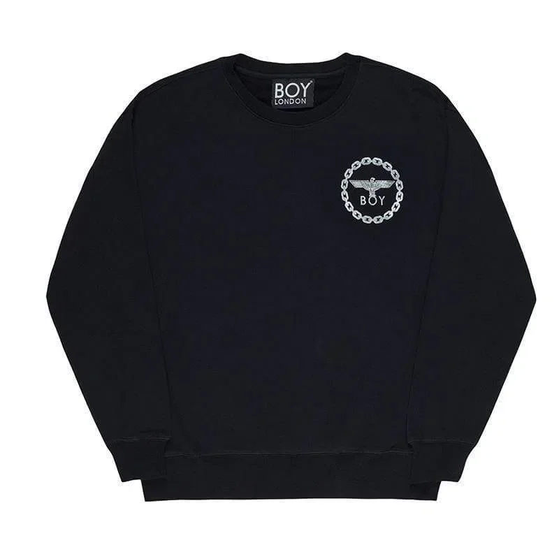 Sudadera con estampado trasero de BOY Eagle