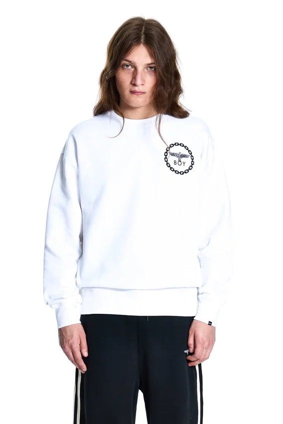 Sudadera con estampado trasero de BOY Eagle