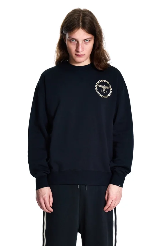 Sudadera con estampado trasero de BOY Eagle