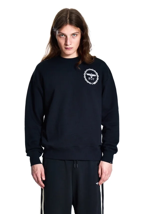 Sudadera con estampado trasero de BOY Eagle
