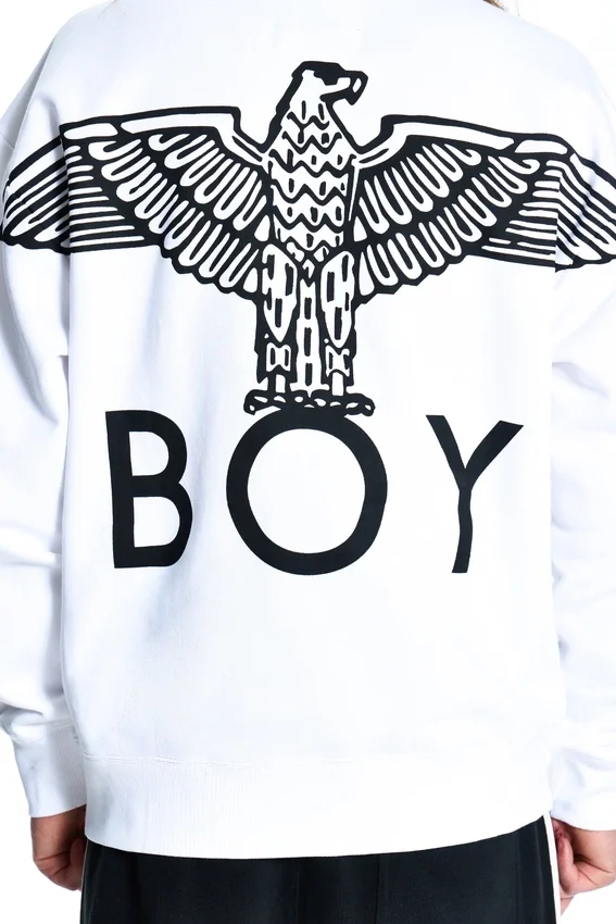 Sudadera con estampado trasero de BOY Eagle