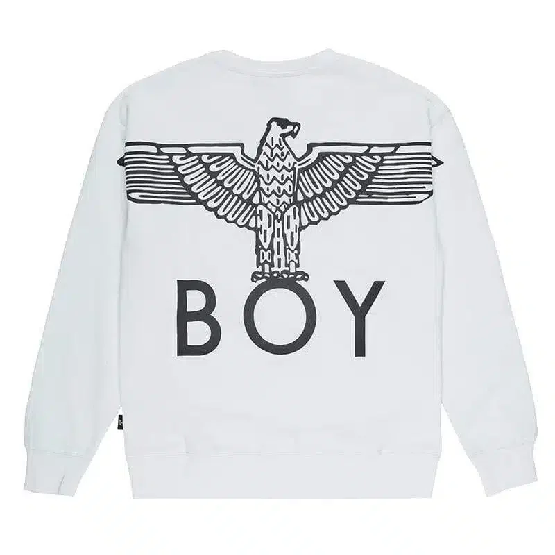 Sudadera con estampado trasero de BOY Eagle