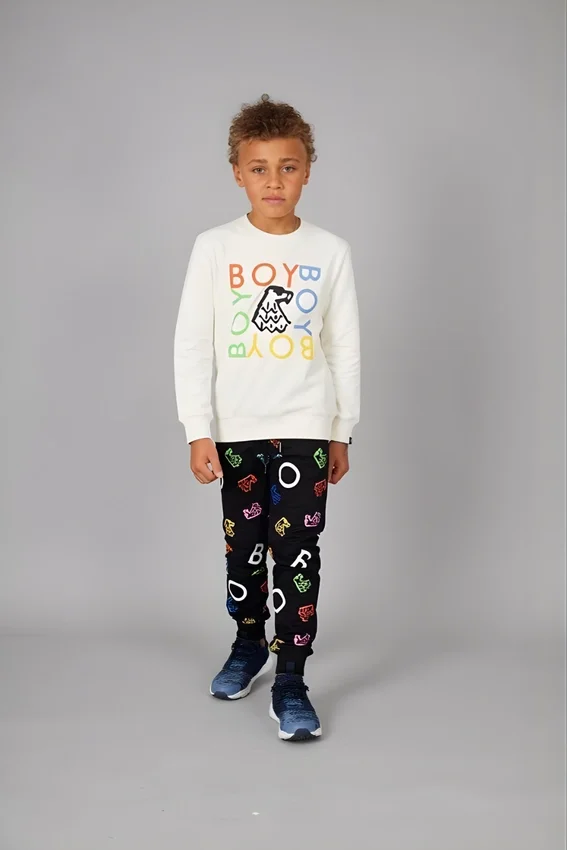 Sudadera infantil «BOY Quadruple»
