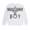 Sudadera infantil con estampado del águila de BOY en la espalda