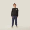 Sudadera infantil con estampado del águila de BOY en la espalda