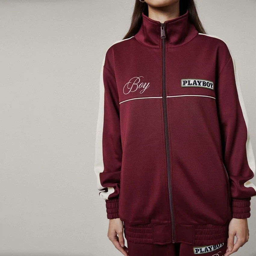 Sudaderas de nylon Playboy X Partes de arriba