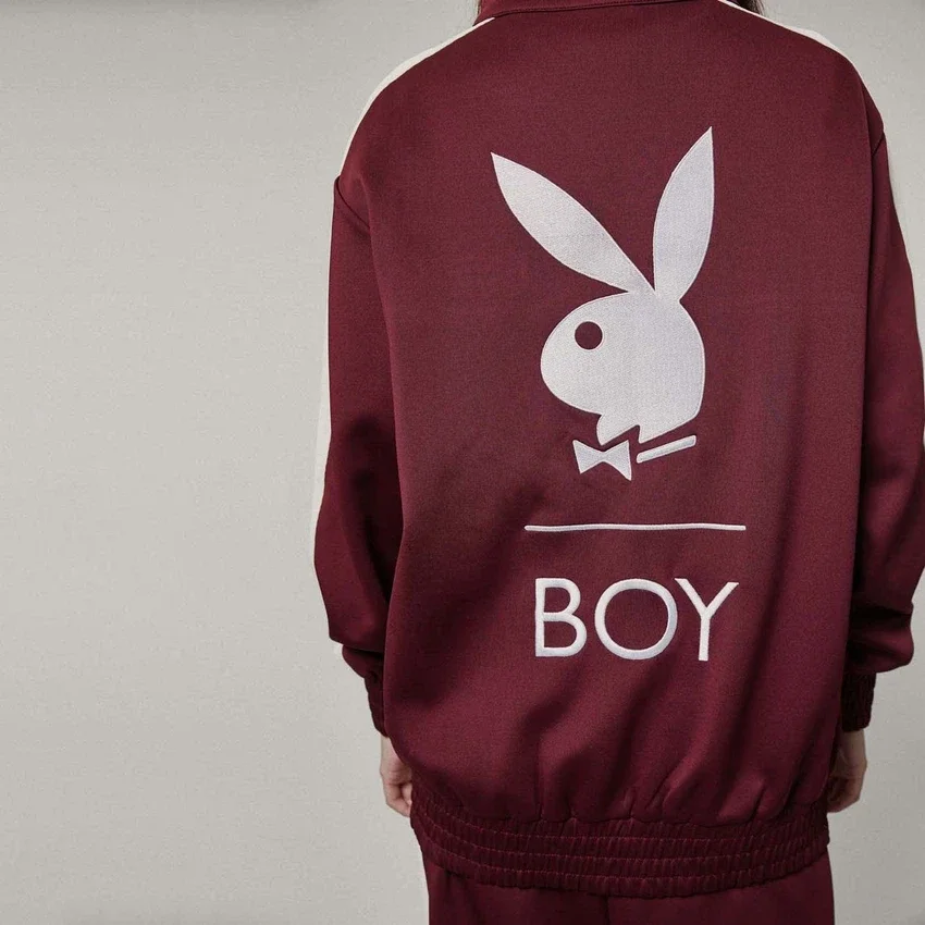 Sudaderas de nylon Playboy X Partes de arriba