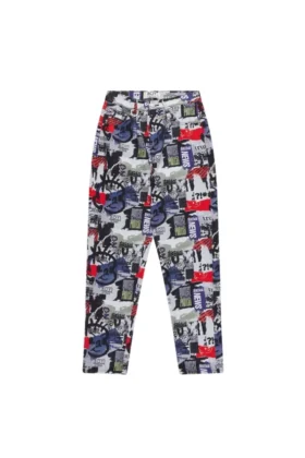 Vaqueros de denim «Kings Road Graffiti»
